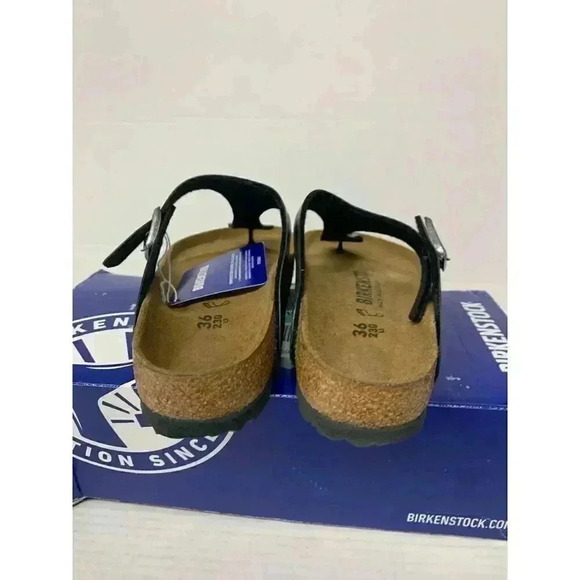 .1255 NEW! Birkenstock Gizeh Graceful Licorice, Regular Fit-EU-36 US-5 Womens - Picture 6 of 6